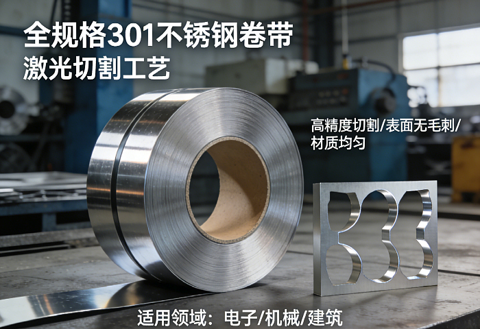 全规格 301 不锈钢卷带 激光切割(图1) 全规格 301 不锈钢卷带 激光切割(图1)