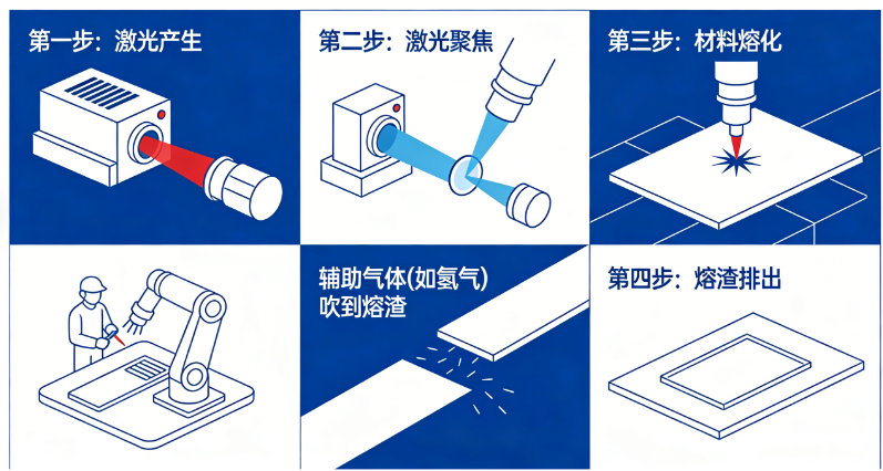 不锈钢激光切割加工原理是什么(图1)