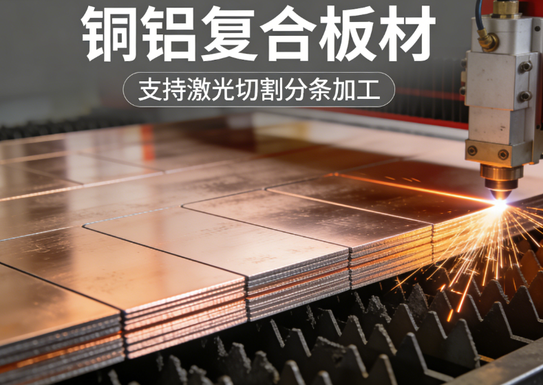 铜铝复合板材 - 支持激光切割分条加工(图1)