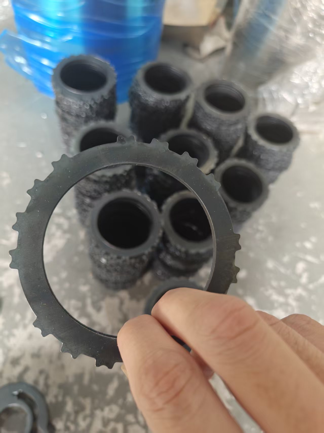 精密碳钢齿轮 / 垫片激光切割 批量生产案例